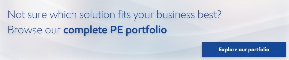 pe portfolio banner Not sure which solution fits your business best?